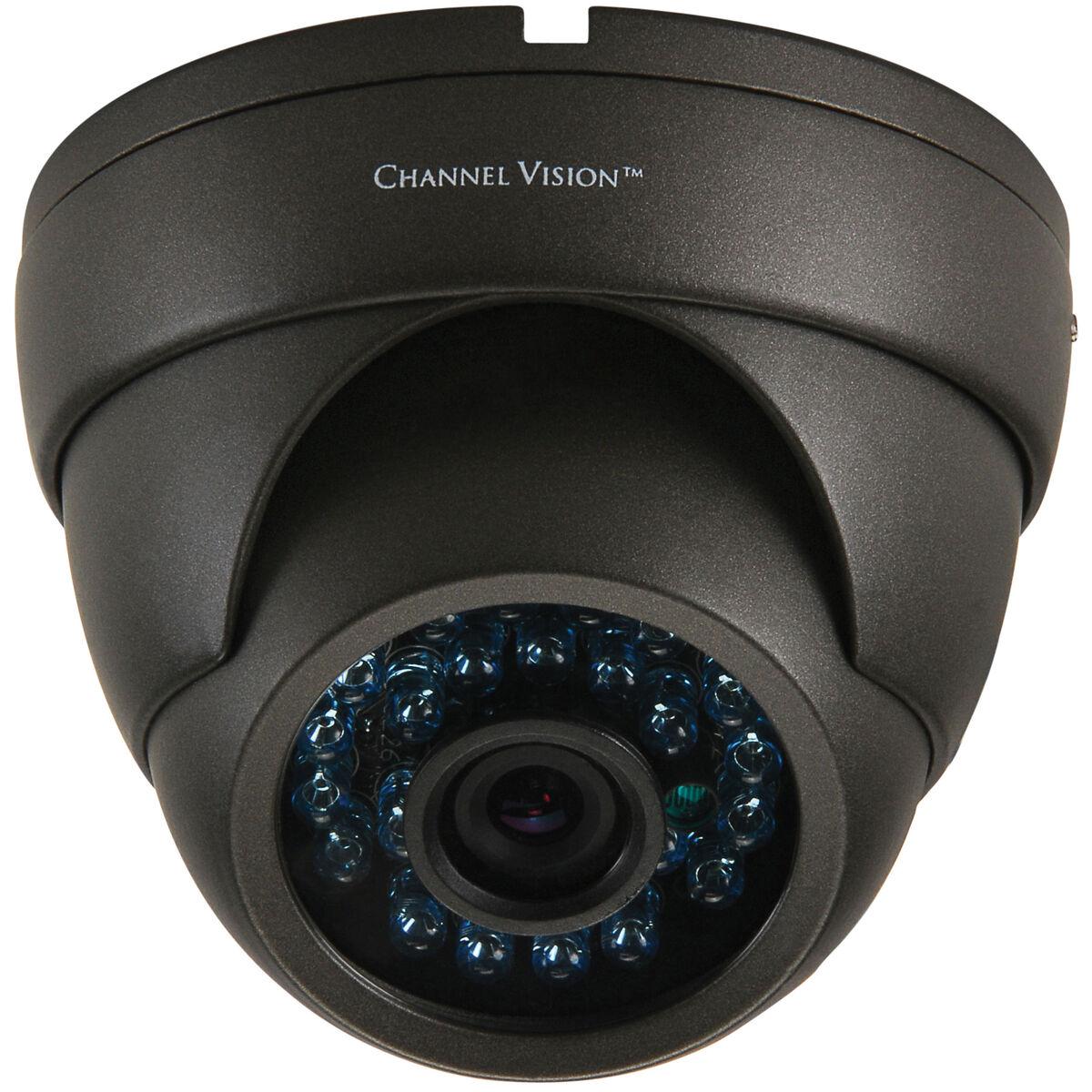 Channel Vision 6810 VandalProof IR Dome Camera with OSD